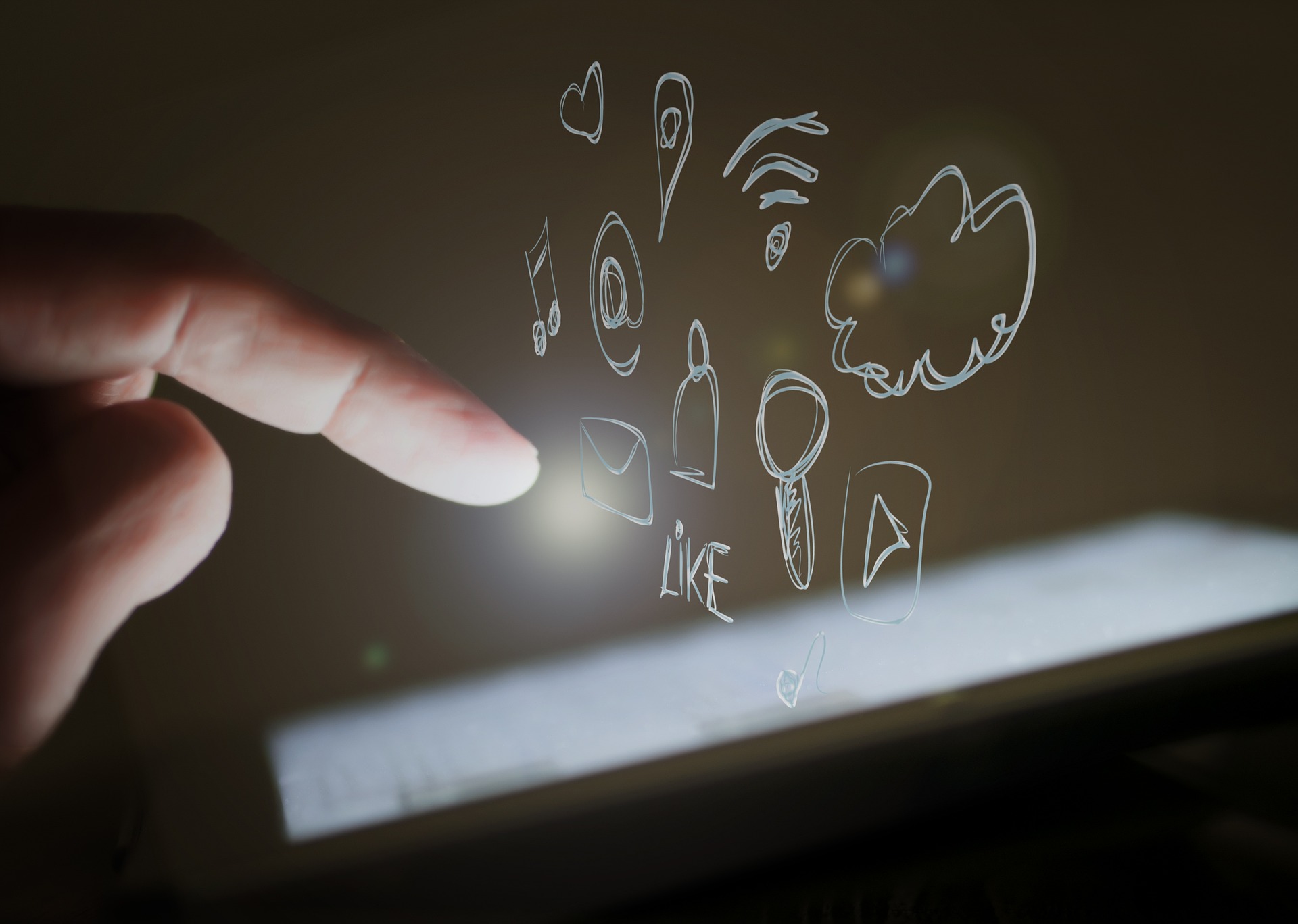 internet of things social media